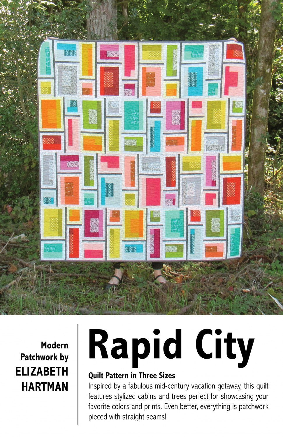 Rapid City Quilt Pattern - Elizabeth Hartman - Layer Cake Friendly
