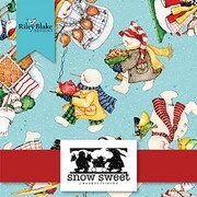 Snow Sweet - Main Panel - 24” x 43” - J Wecker Frisch - Christmas Fabric - C9660 PANEL