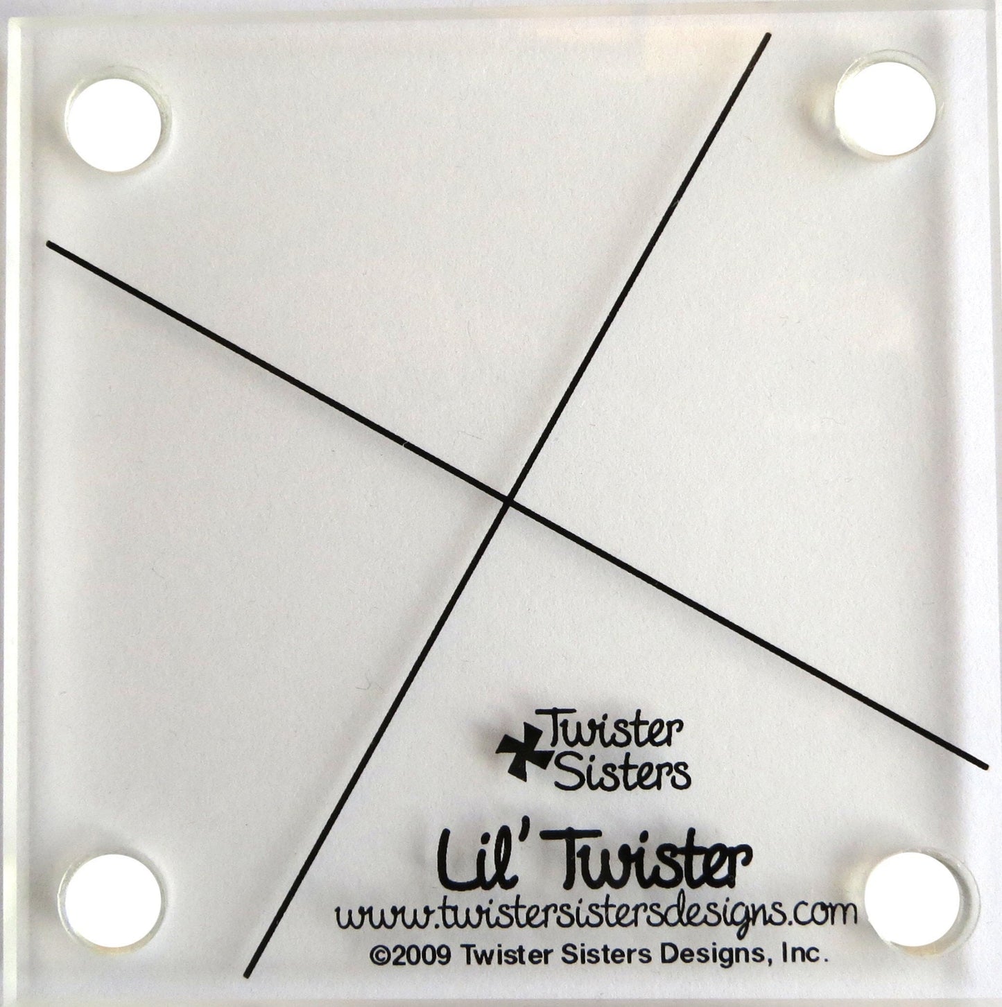 Lil’ Twister Pinwheel Ruler - Charm Pack Friendly - Twister Sisters