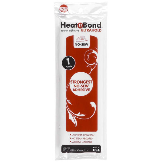 Heat N Bond Ultra - 17" x 36" - Iron On - Fusible - For Applique