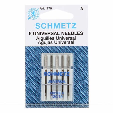 Schmetz Universal Needles -  120/19 - 5 Pack