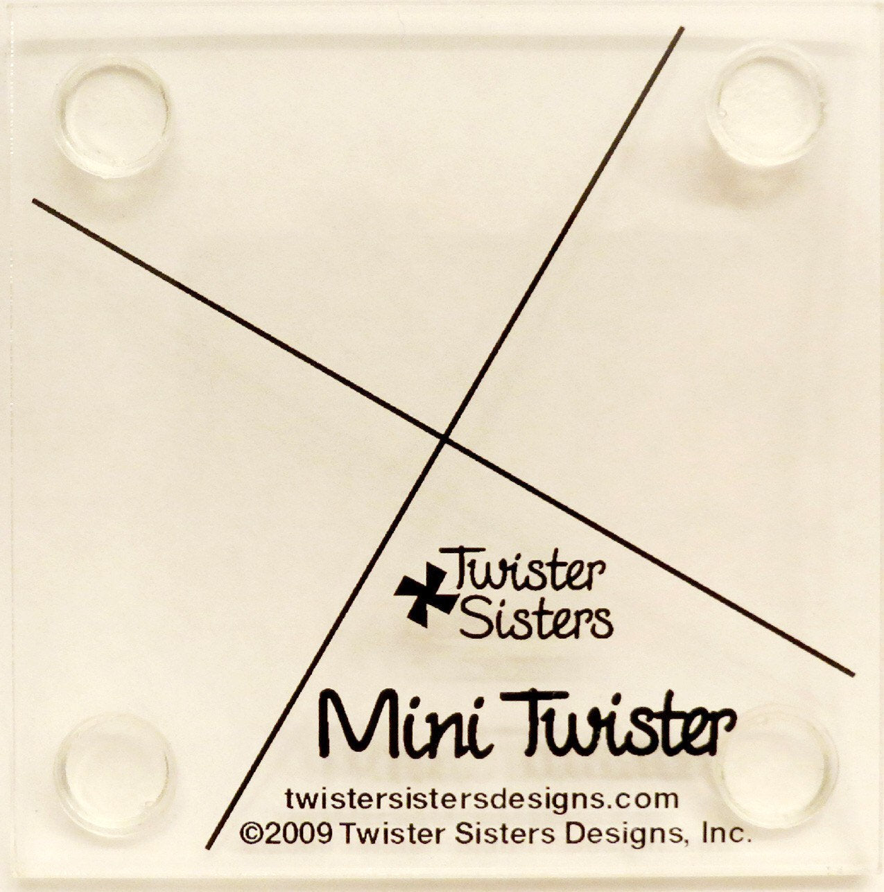 Mini Twister Pinwheel Ruler - Twister Sisters