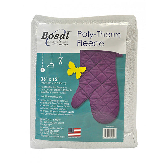 Bosal - Poly-Therm - Heat Reflective Fleece - 36" x 62"