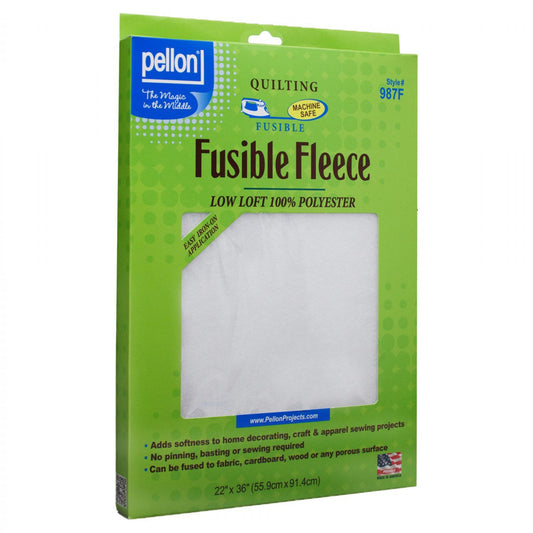 Fusible Fleece - 22” x 36” - Pellon 987F