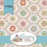 Granny Chic Fabric - By The Half Yard - BTHY - Green Kisses - Lori Holt - Bee in my Bonnet - Riley Blake - C8512 GREEN