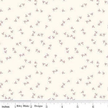 Farm Girl Vintage Fabric - By The Half Yard - BTHY - Cloud Chicken Track - Lori Holt - Bee In My Bonnet - Riley Blake - C7886 CLOUD