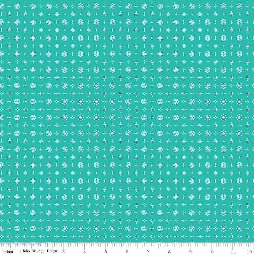 Prim Fabric - By The Half Yard - BTHY - Vivid Vintage - Lori Holt - Bee In My Bonnet - Riley Blake - C9706 VIVID