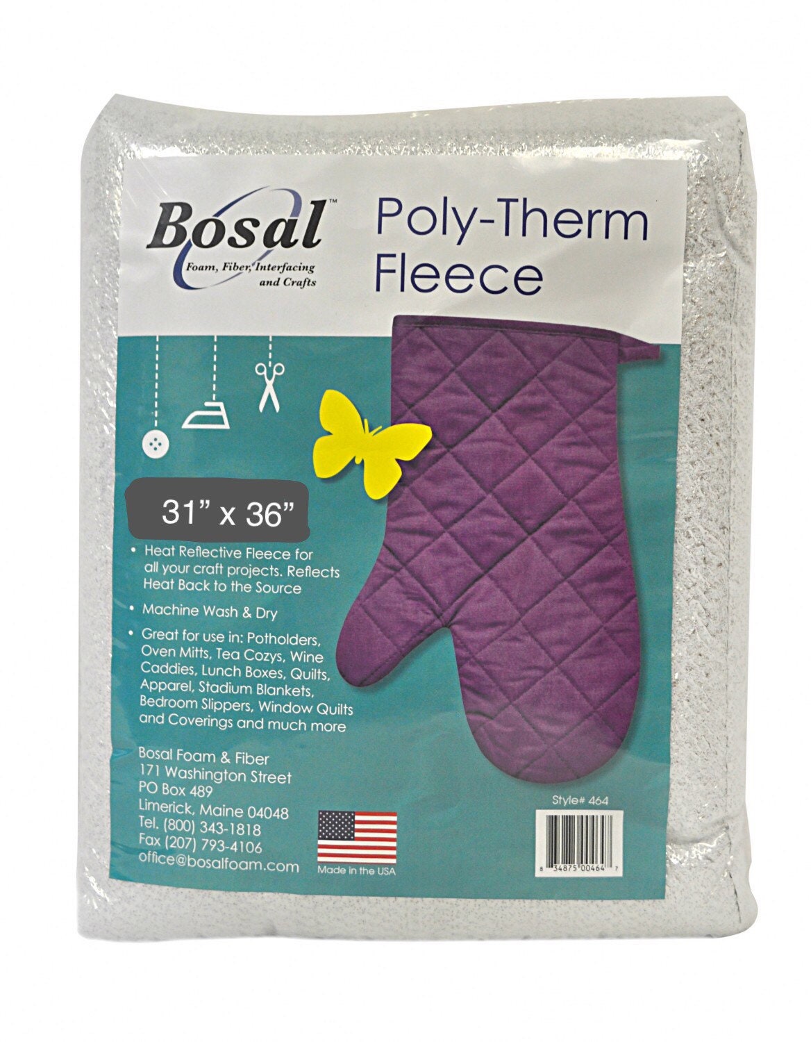 Bosal - Poly-Therm - Heat Reflective Fleece - 31" x 36"