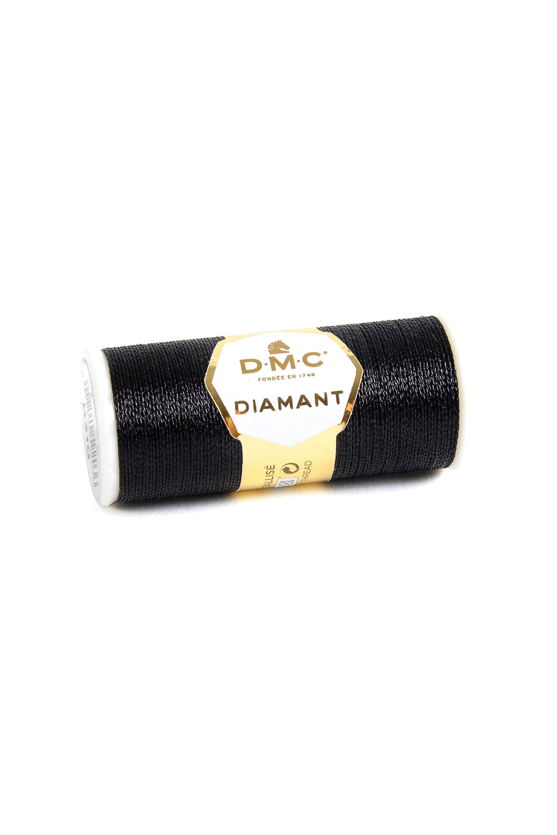 Diamant Metallic Thread - Black - D310