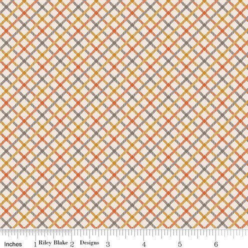 Prim Fabric - By The Half Yard - BTHY - Autumn Homespun - Lori Holt - Bee In My Bonnet - Riley Blake - C9699 AUTUMN