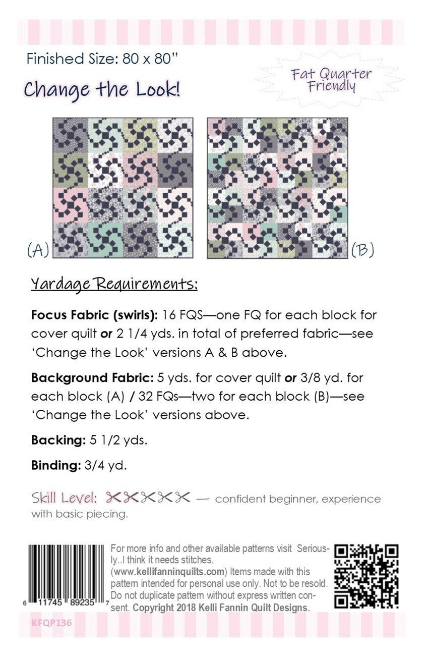 Fidget Spinner Quilt Pattern - Kelli Fannin Quilt Designs
