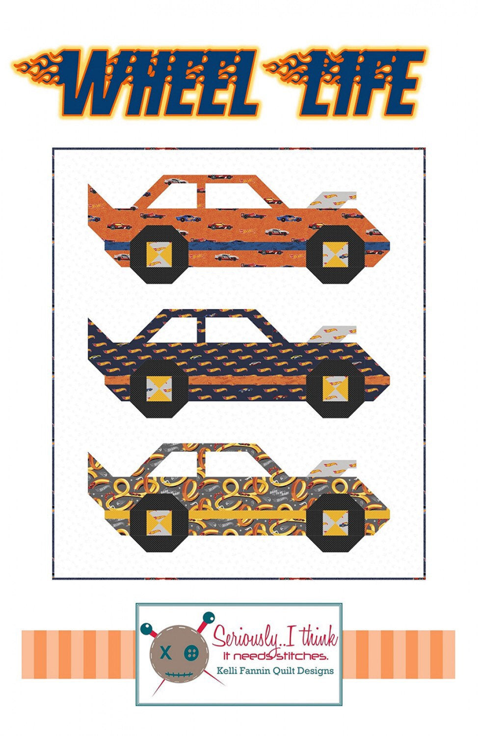 Wheel Life Quilt Pattern - Kelli Fannin Quilt Designs