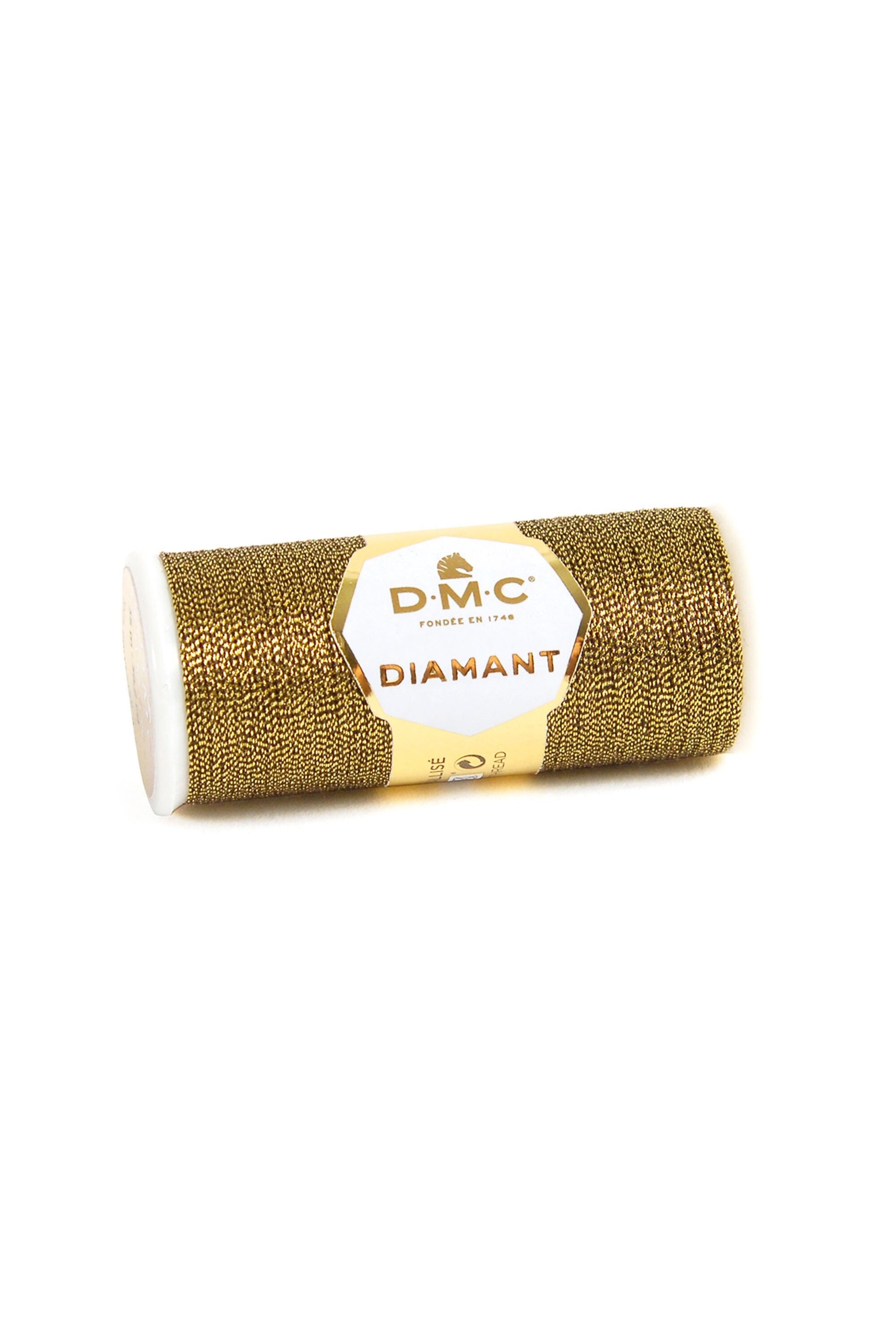 Diamant Metallic Thread - Gold & Black - D140
