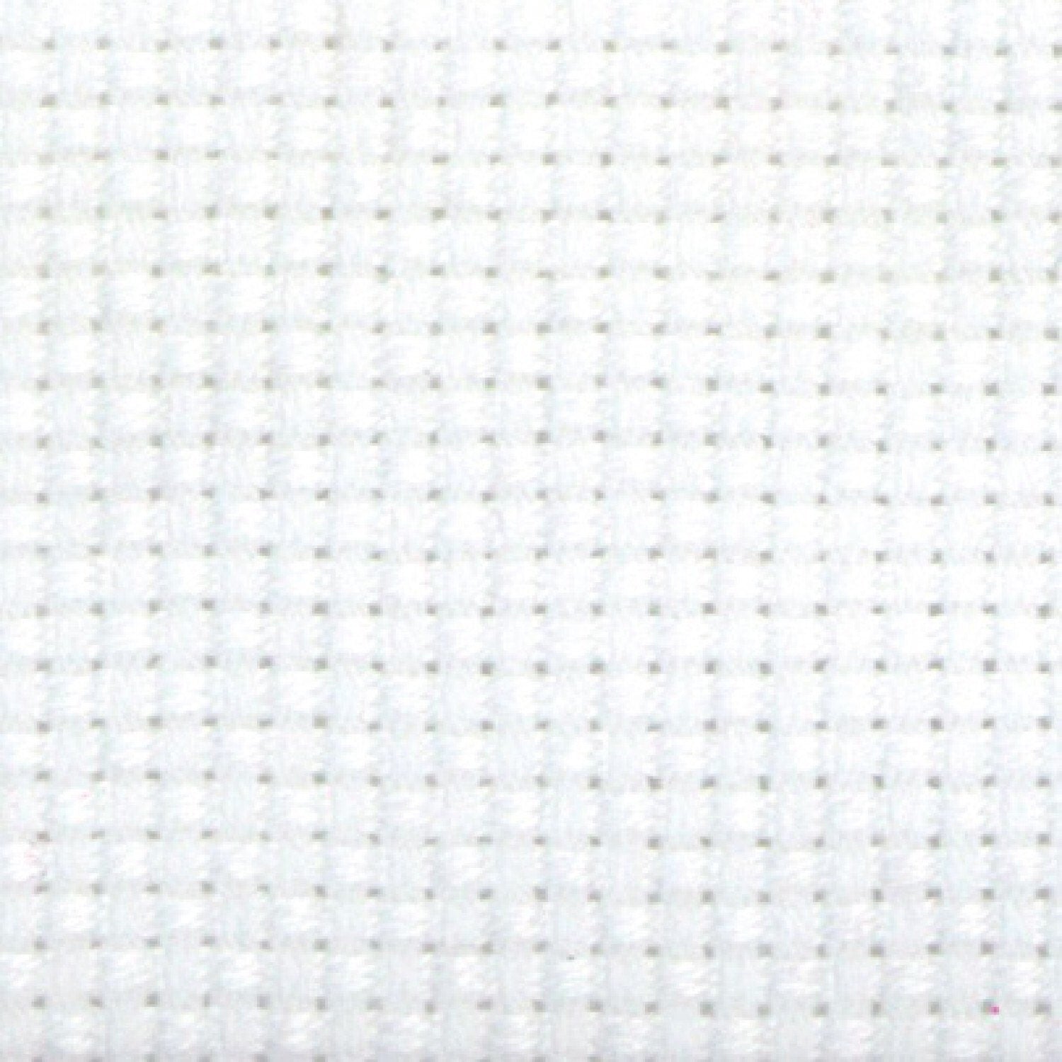 White 16 Count Aida - Cosmo - Color 11 - 14” x 17”