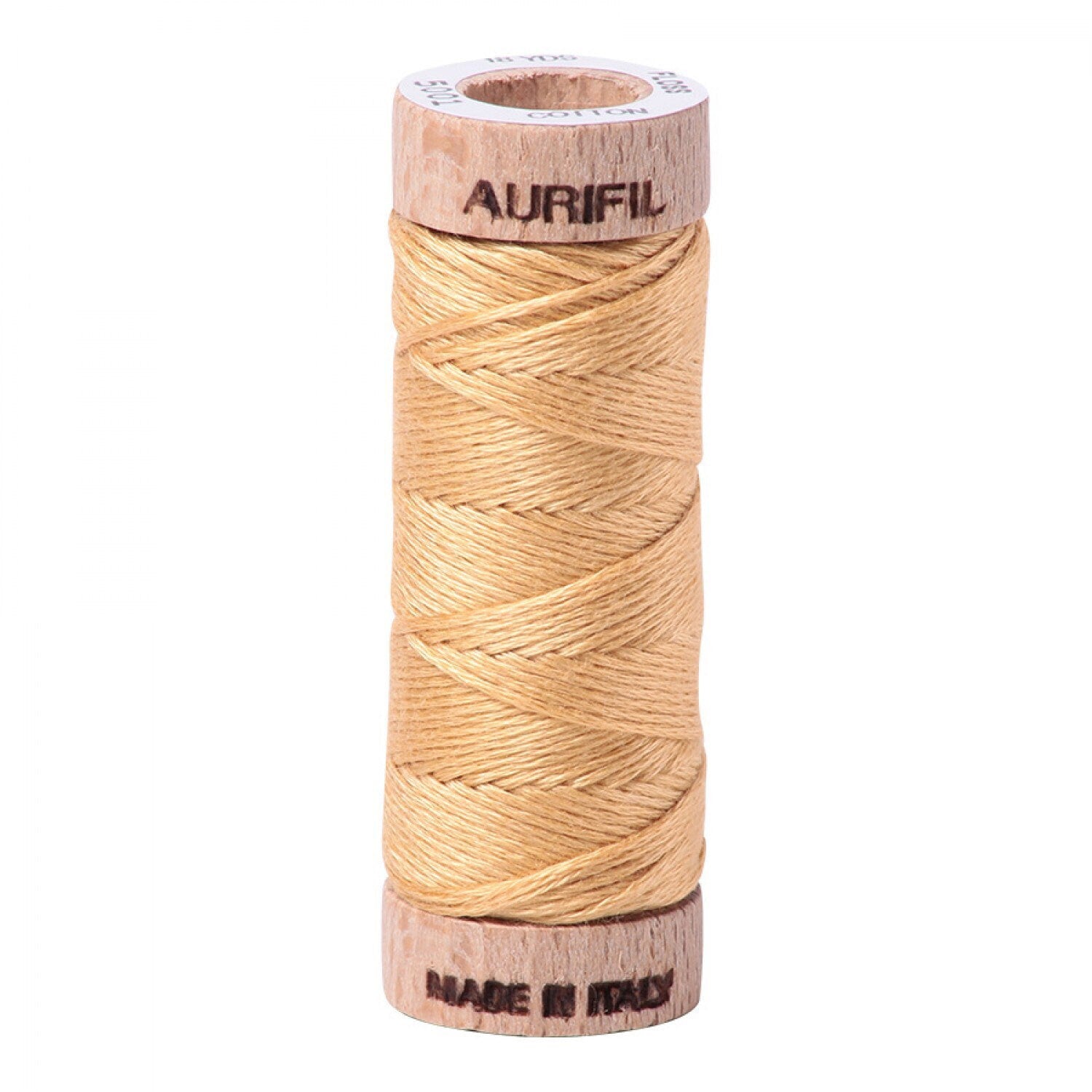 Ocher Yellow Aurifil Floss - 5001 - Aurifloss