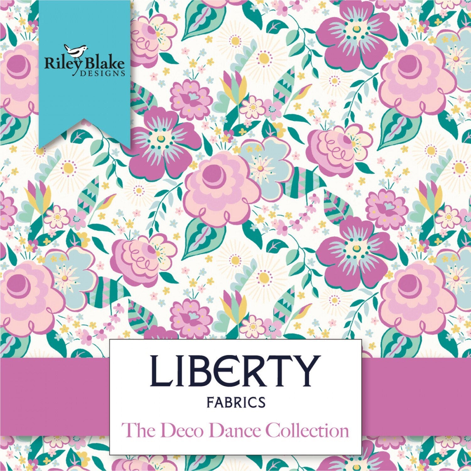 The Deco Dance Collection Charm Pack - Liberty Fabrics - 5” Stacker