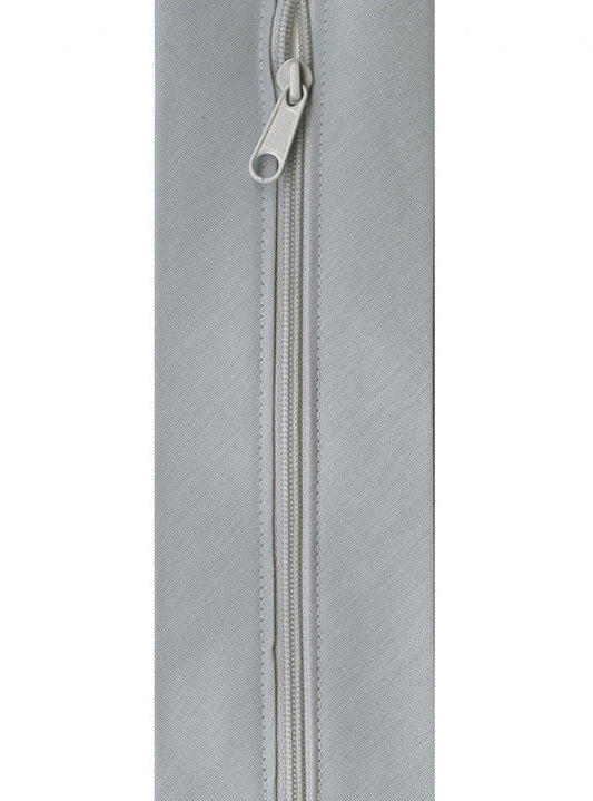 Zippity-Do-Done 18in Zipper With Pull Light Gray