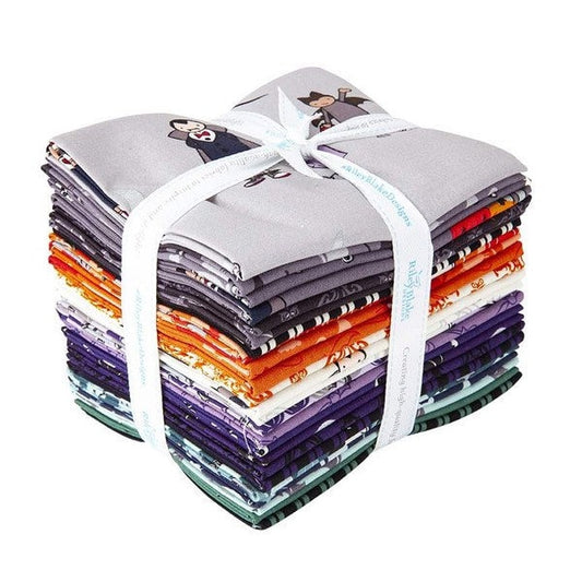 Spooky Hollow Fat Quarter Bundle - Melissa Mortenson - 24 Fat Quarters - Halloween Fat Quarter Bundle - Riley Blake