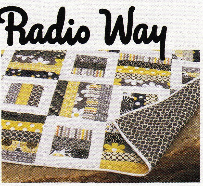 Radio Way Quilt Pattern - Jaybird Quilts - Julie Herman - Jelly Roll Friendly