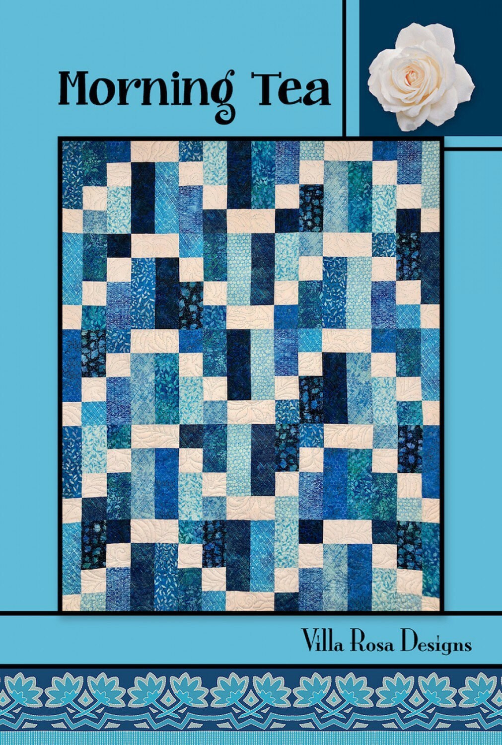 Morning Tea Quilt Pattern - 56” x 70” - Villa Rose Designs
