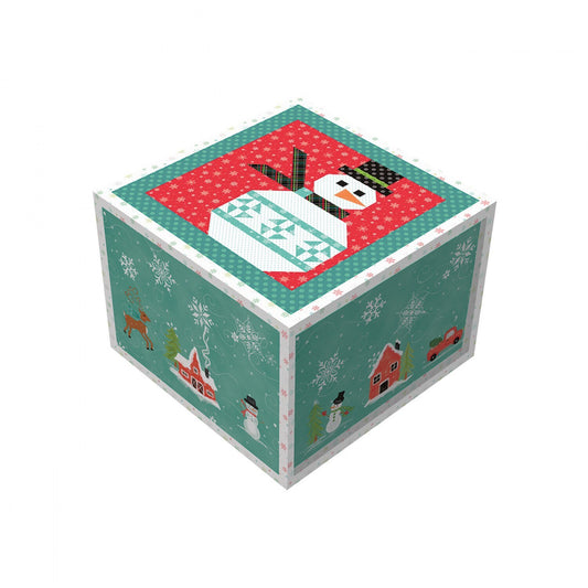 Trendy Tablerunner Boxed Kit - 20” x 47” - Snowed In - Heather Peterson - Ankas Treasures
