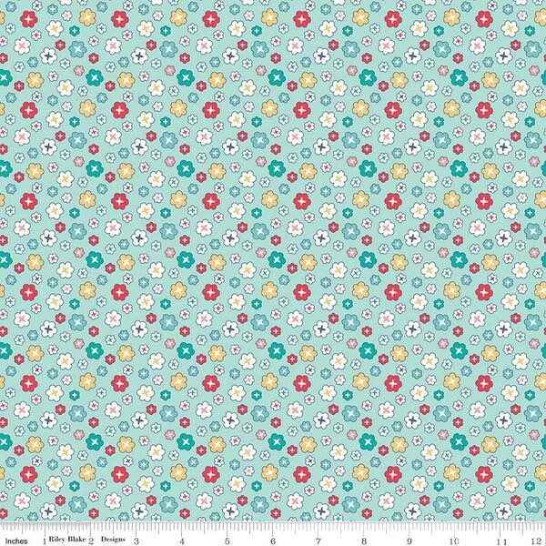 Songbird Vintage Happy Wide Back - By The Half Yard - 107” wide - Lori Holt - Bee In My Bonnet - WB9136 SONGBIRD