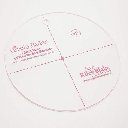 Lori Holt 6” Circle Ruler - Bee in My Bonnet