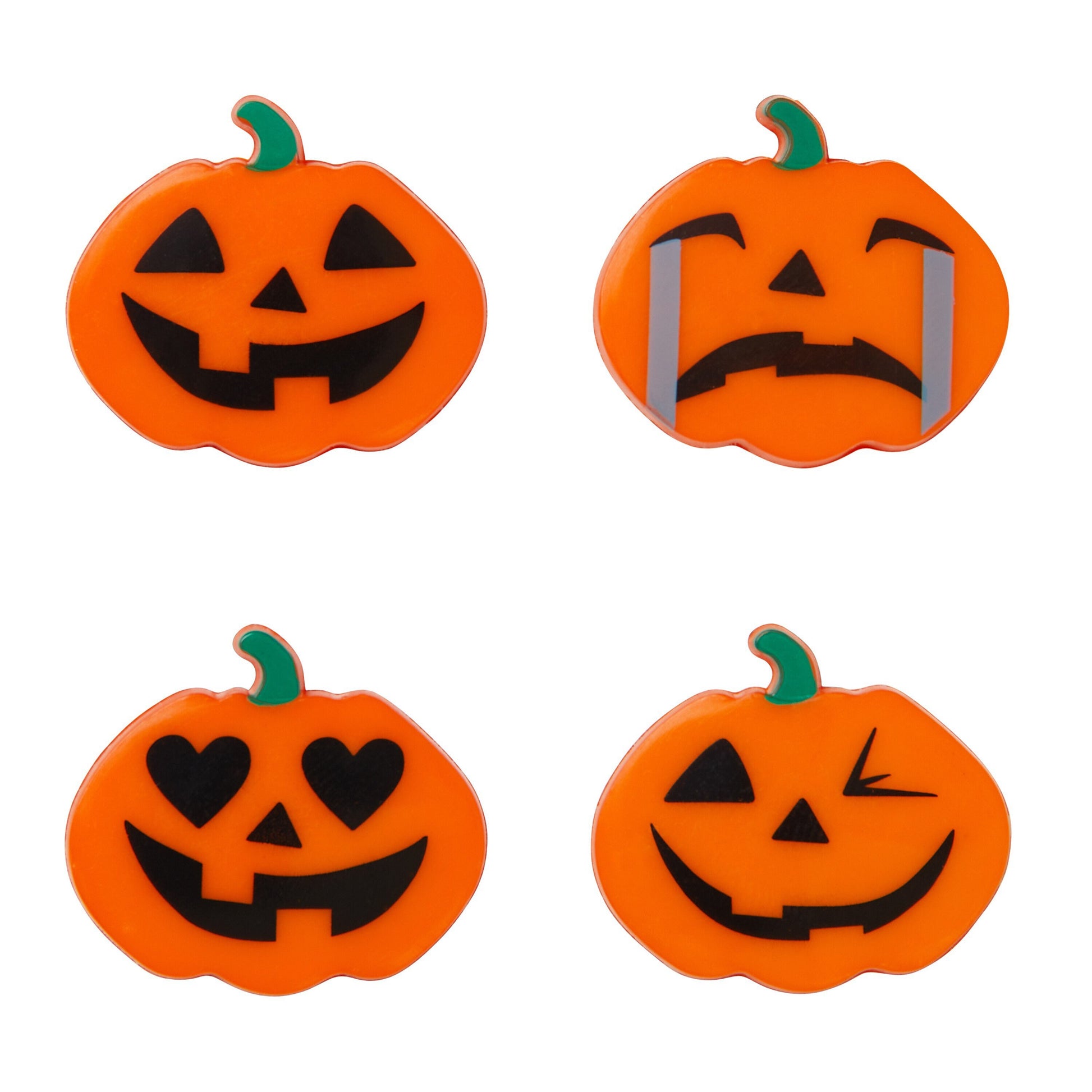 Jack O Lantern Buttons - Pumpkin Buttons - Halloween Buttons
