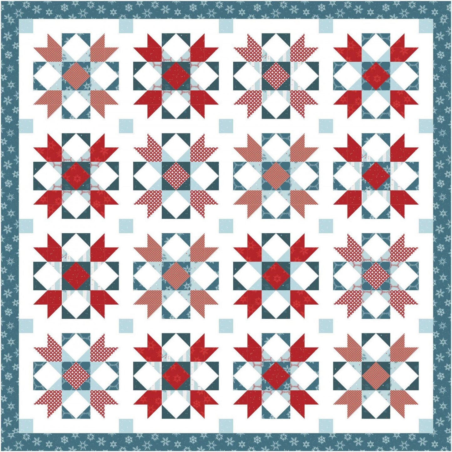Stargaze Quilt Pattern by Amanda Castor of Material Girl - Fat Quarter Friendly