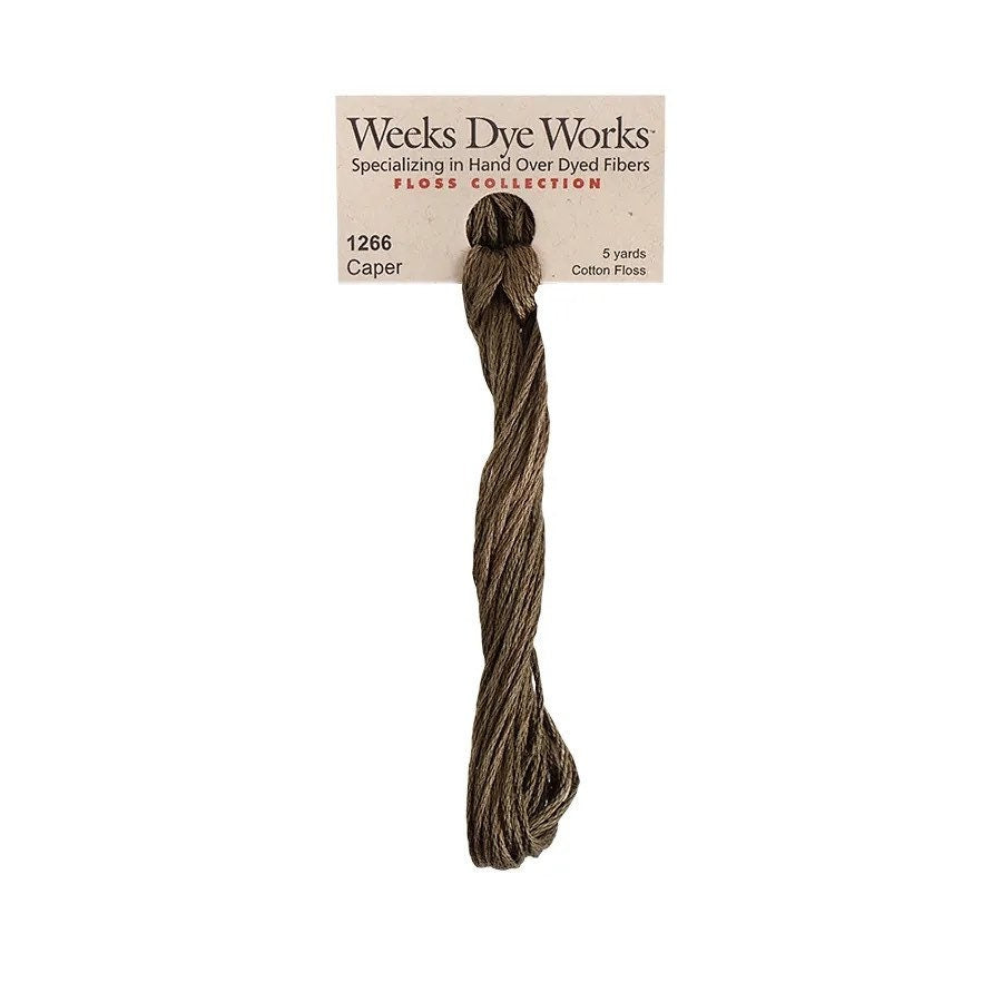 Cocoa Weeks Dye Works Floss - 6 strand - 5 yards