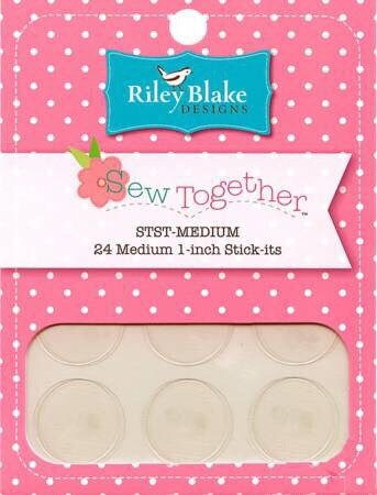 Sew Together Glue Dots - 24 dots - 1” size
