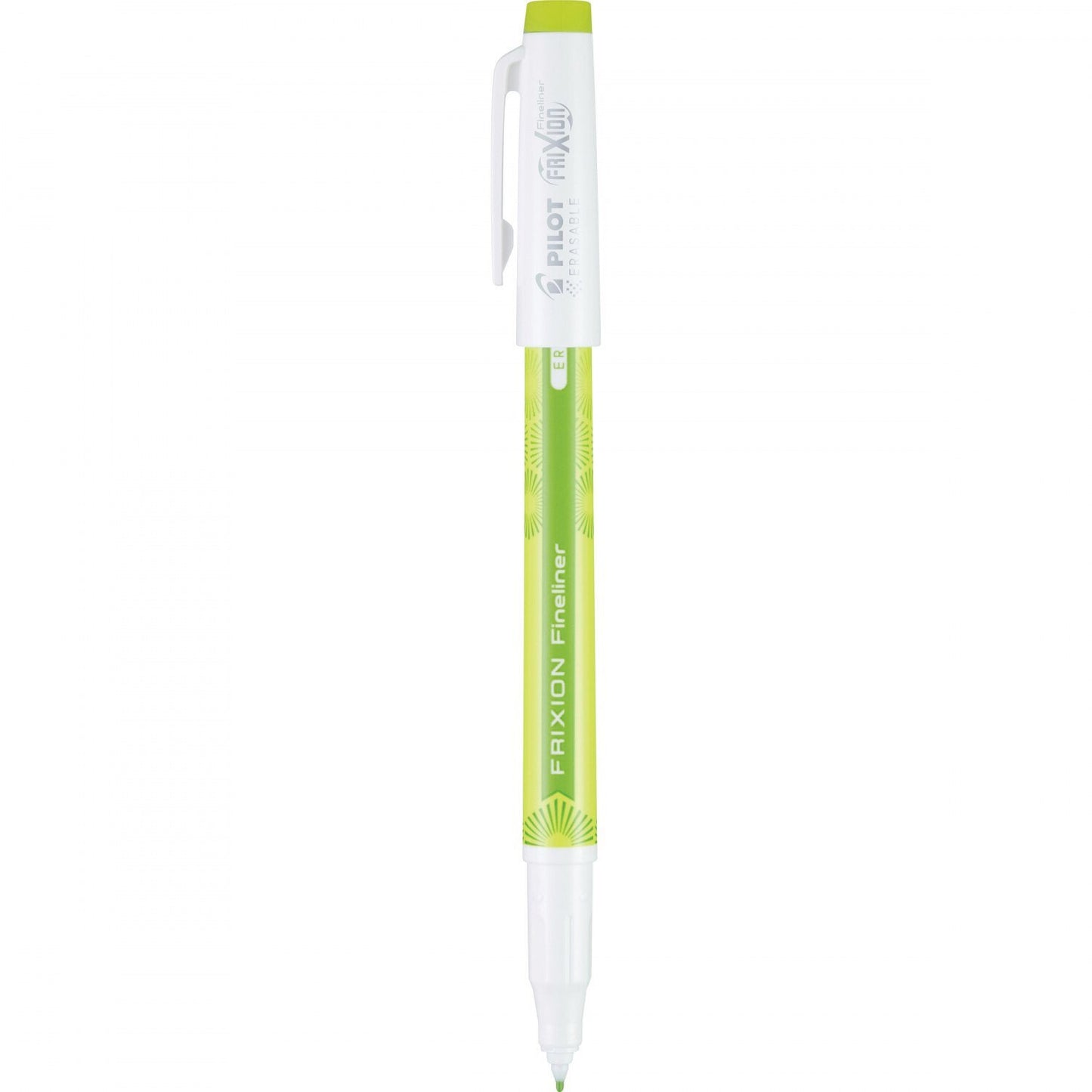 Lime Green Frixion Fineliner Felt Tip Pen - Heat Erasable