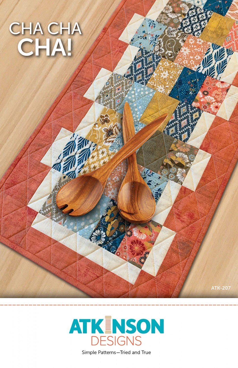 Cha Cha Cha Table Runner Pattern - Atkinson Designs - Terry Atkinson
