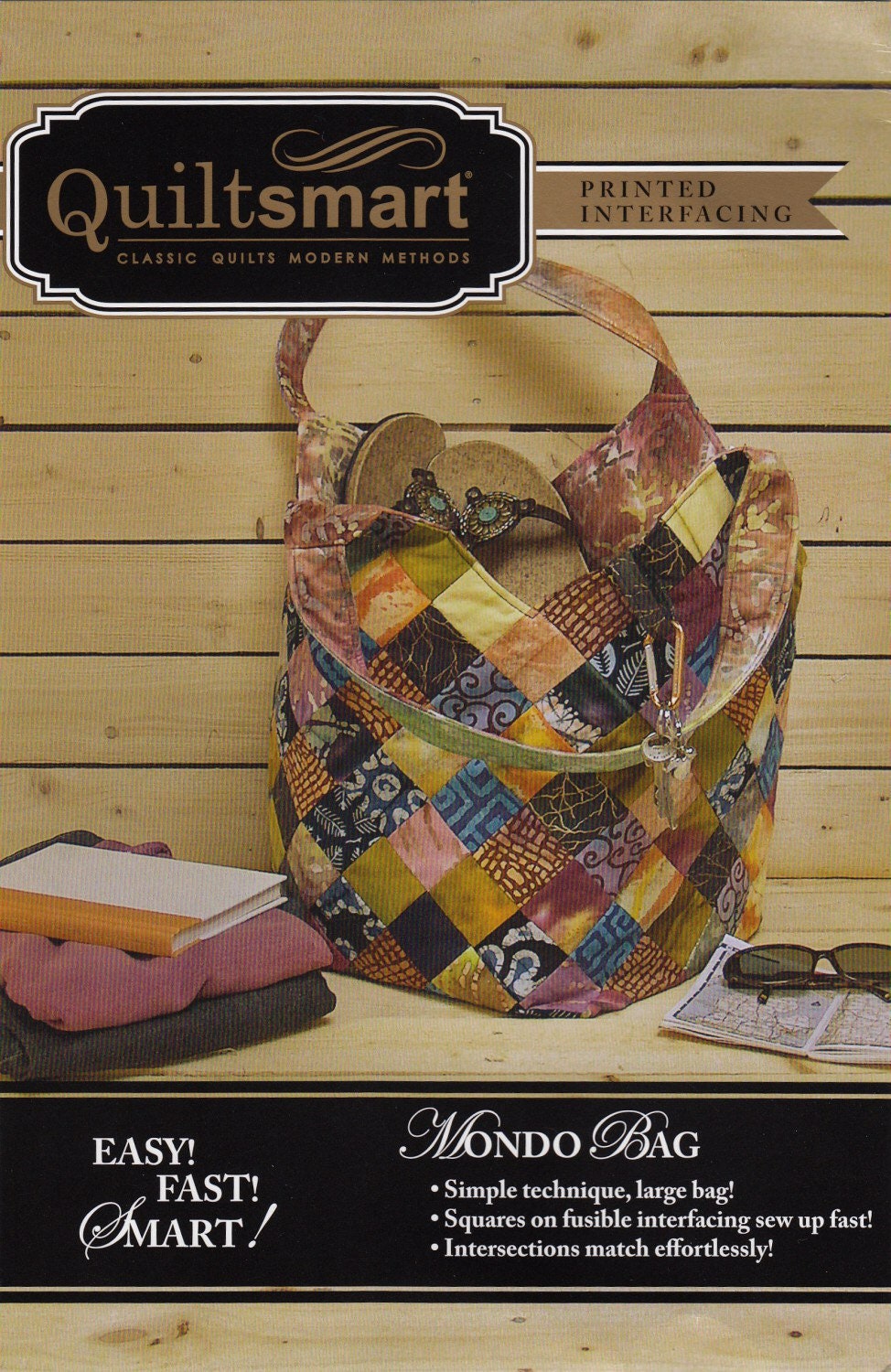 Mondo Bag - Quiltsmart - Interfacing Included