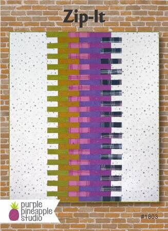 Zip It Quilt Pattern - Purple Pineapple Studio