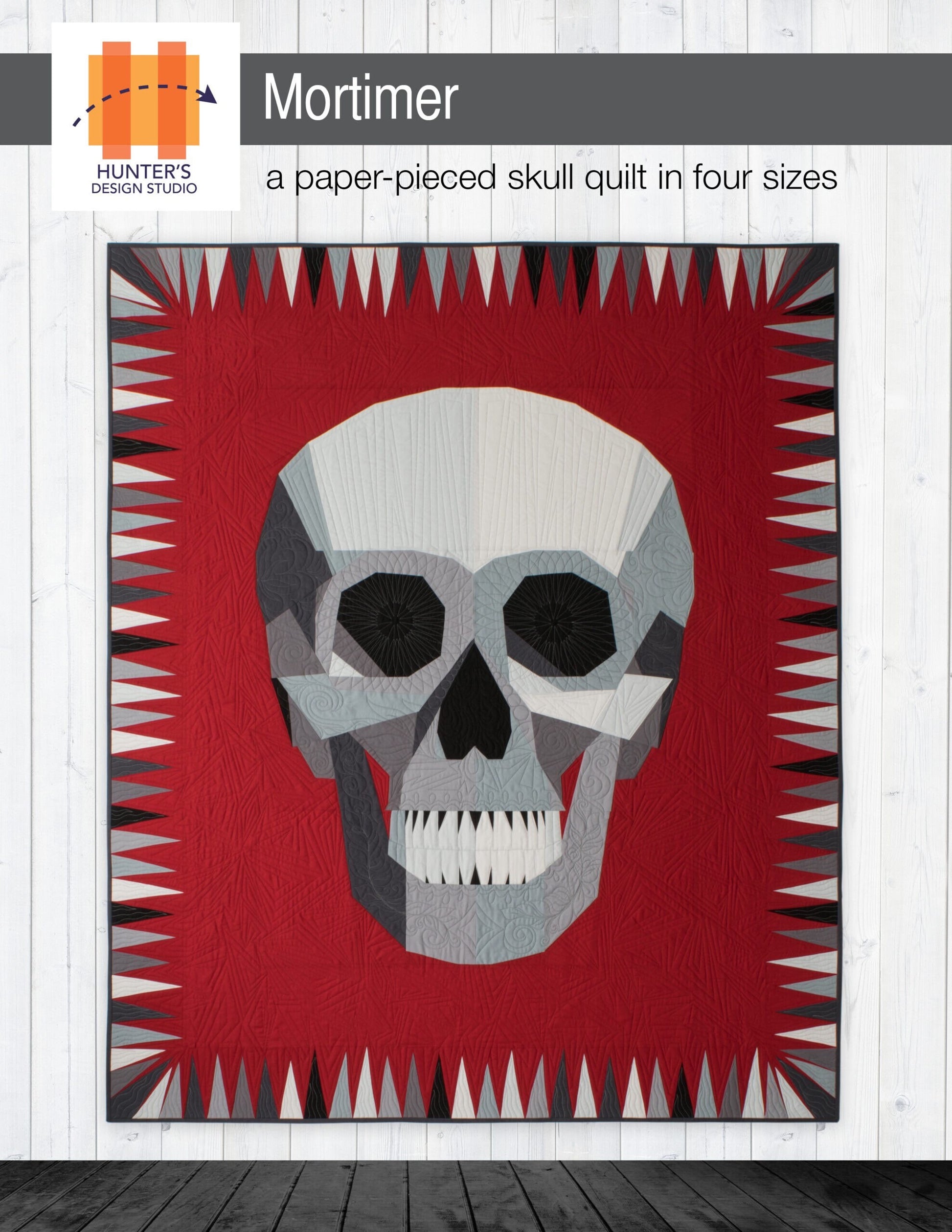 Mortimer Quilt Pattern - Foundation Paper Piecing Pattern - Hunters Design Studio
